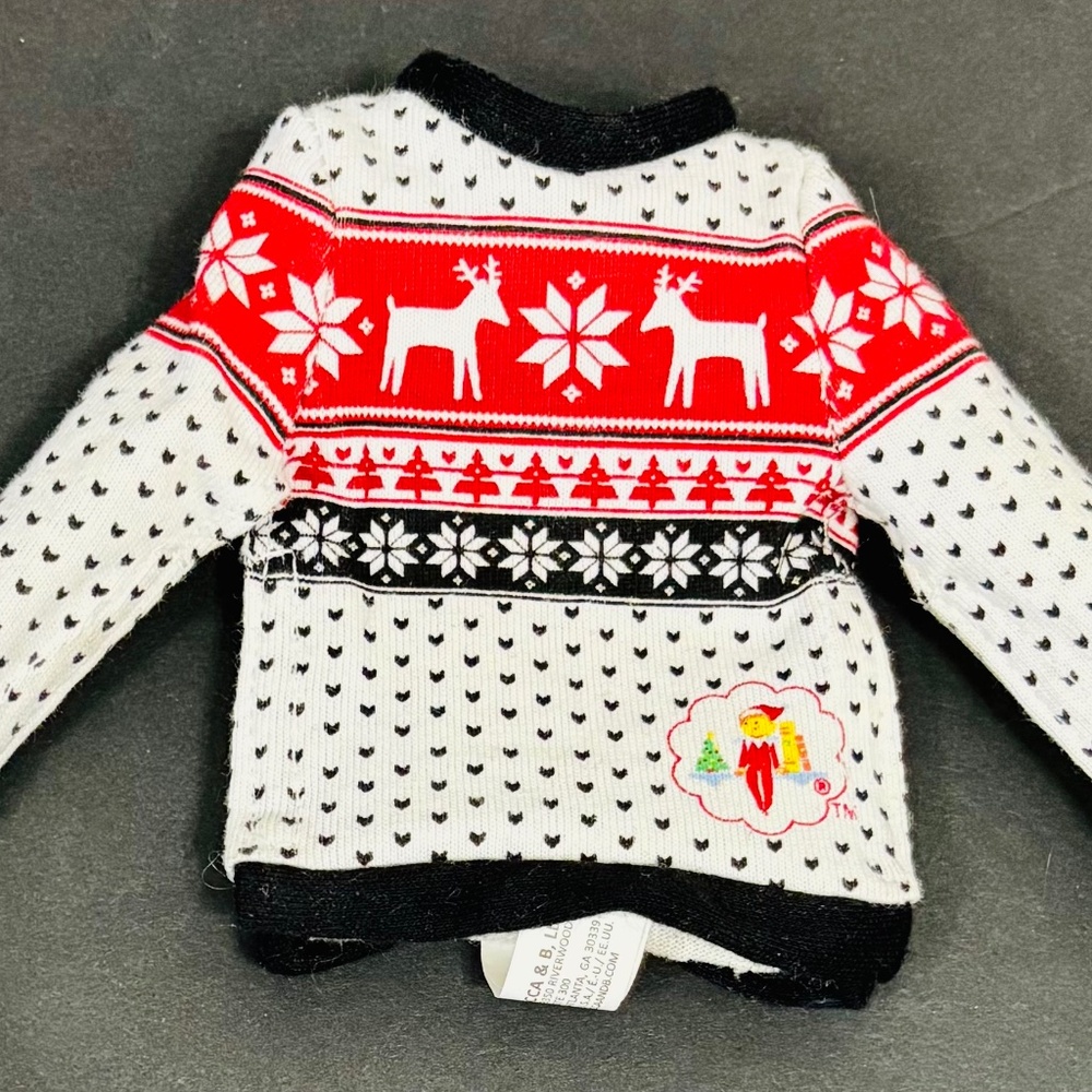 The Elf On The Shelf Claus Couture Collection Christmas Sweater 2014